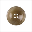 Plastic 4-Hole Button - 44L/28mm - Taupe Soft Swirls