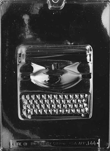 Large Typewriter Chocolate Mold - LPJ044