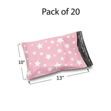 Design Poly Mailer Envelopes - 10 x 13 Glossy (Multi Pack & Design)