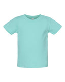RADYAN® Infant Crew Short Sleeve Cotton Jersey Tee