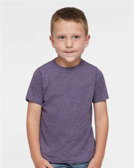 RADYAN® Toddler Fine Jersey Crewneck Short Sleeve Tee - 3321