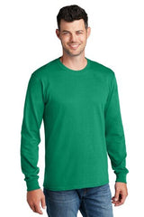 Port & Company® Crewneck Long Sleeve Core Cotton Tee