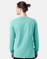 Hanes® Unisex Garment-Dyed Long Sleeve T-Shirt