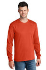 Port & Company® Crewneck Long Sleeve Core Cotton Tee