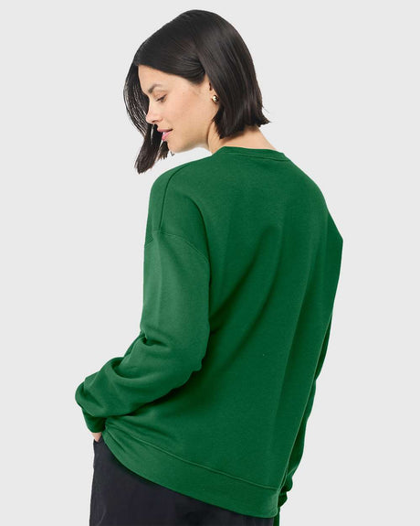 Image 1: Bella Canvas Long Sleeve Sponge Fleece Drop Shoulder SweatshirtImage 2: Relaxed drop shoulder fleece sweatshirtImage 3: Soft sponge fleece long sleeve pulloverImage 4: Premium Bella Canvas blank sweatshirtImage 5: Comfortable casual crewneck styleImage 6: Lightweight fleece apparel design