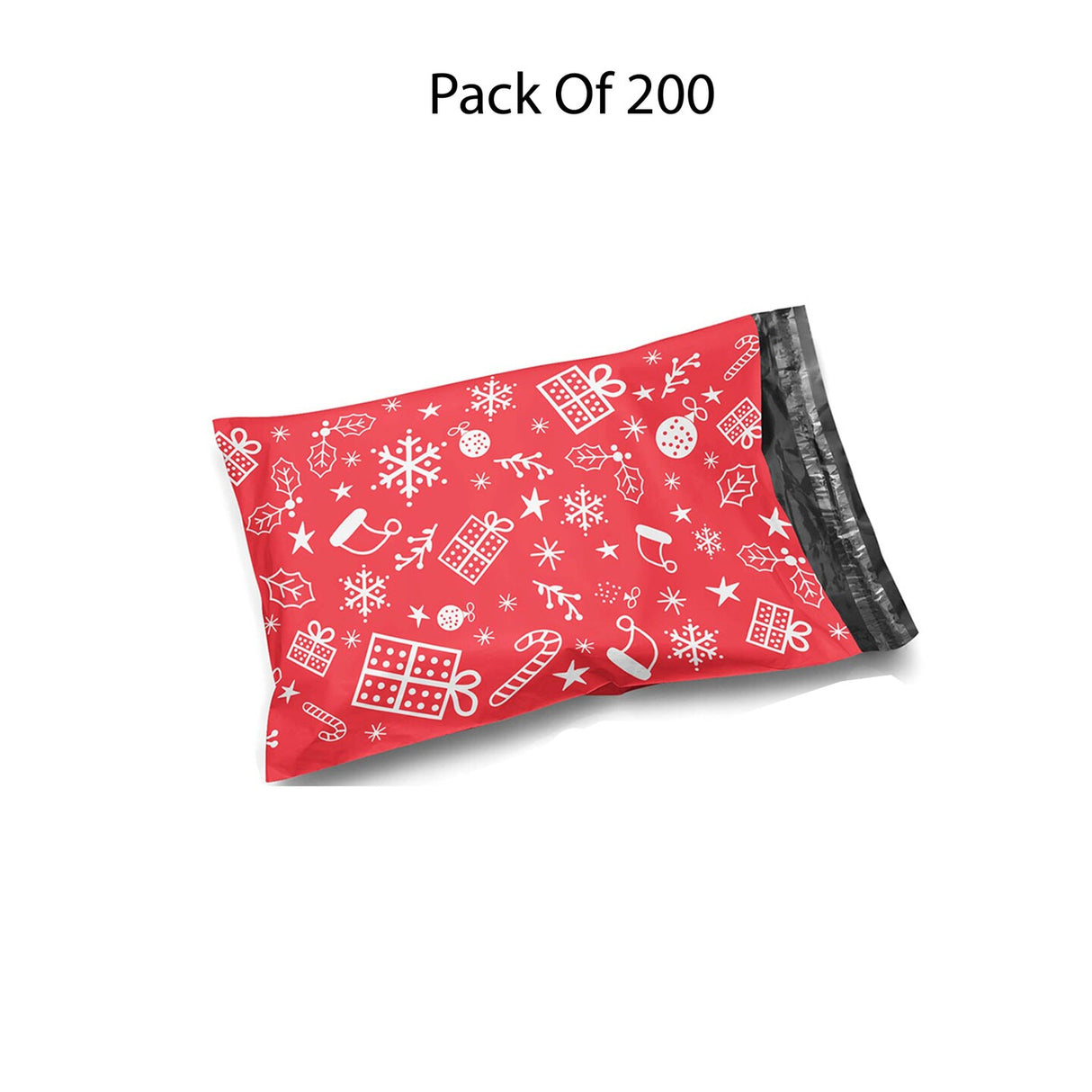 Poly Bag Mailer 10" x 13" Glossy Multi Design Envelopes | Premium Plastic Mailing & Courier Bags