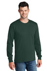 Port & Company® Crewneck Long Sleeve Core Cotton Tee