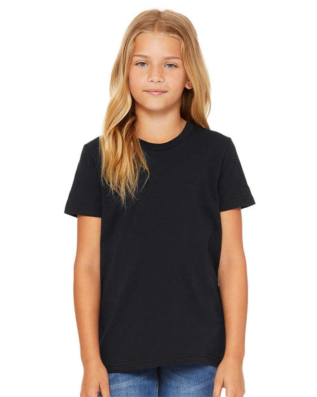 BELLA + CANVAS® Youth Jersey Crewneck Short Sleeve Tee