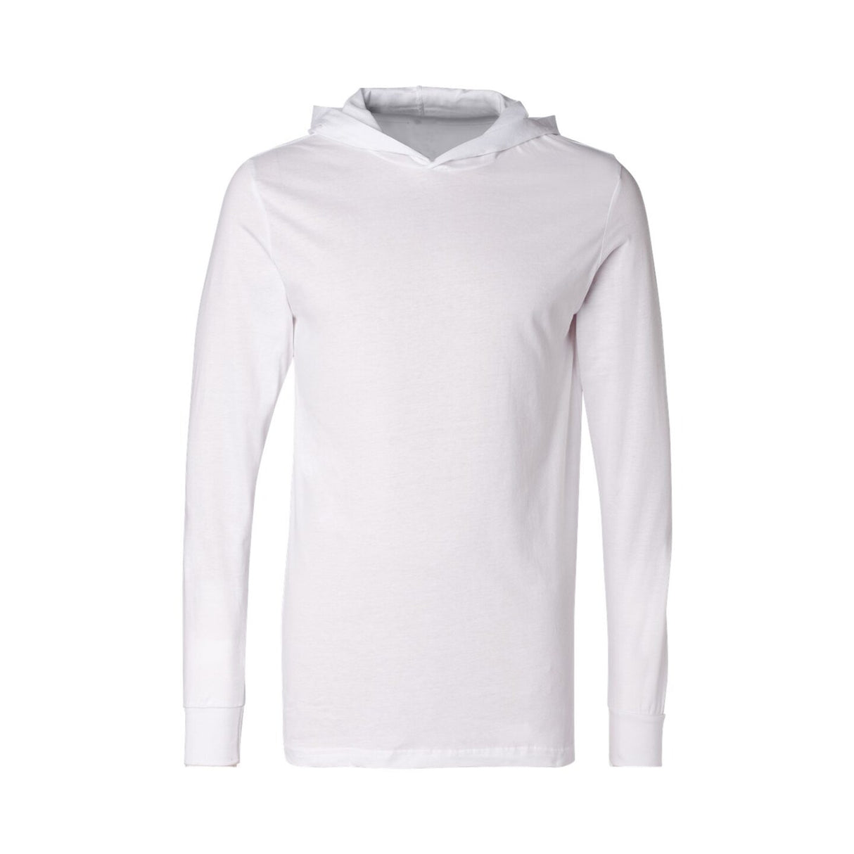 BELLA + CANVAS® Jersey Hooded Long Sleeve Tee