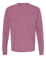 Comfort Colors® Unisex Garment-Dyed Heavyweight Long Sleeve Pocket T-Shirt