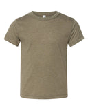 BELLA + CANVAS® Toddler Triblend Tee Crewneck Short Sleeve