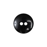 Black and Gold Iridescent Disco Two-Hole Button - 28L/18mm