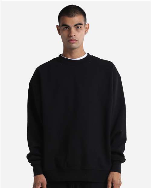 Shaka Wear Unisex Max Heavy Fleece Garment-Dyed Crewneck Sweatshirt