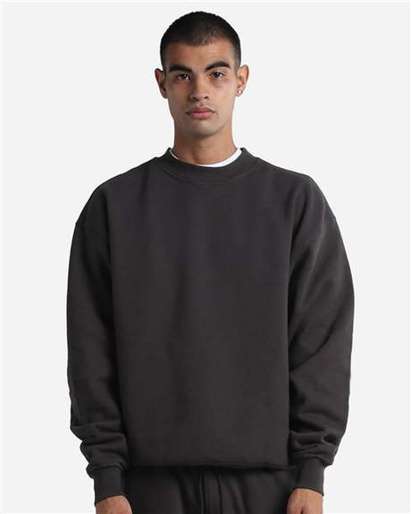 Shaka Wear Unisex Max Heavy Fleece Garment-Dyed Crewneck Sweatshirt
