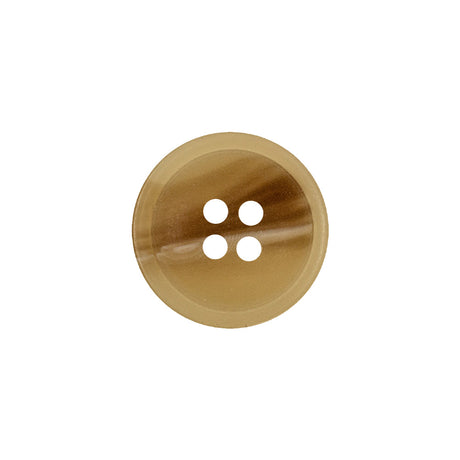 Fawn and Wheaton Abstract Landscape 4-Hole Plastic Button - 28L/18mm