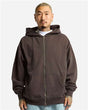 Shaka Wear Unisex Max Heavy Fleece Garment-Dyed Full-Zip Hooded Sweatshirt