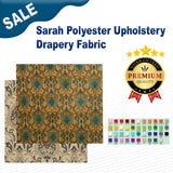 1 Yard Sarah Polyester Upholstery & Drapery Fabric
