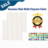 1 Yard Harmonic Wide Width Polyester Fabric