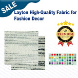 1 Yard Layton High-Quality Fabric for Fashion & Decor