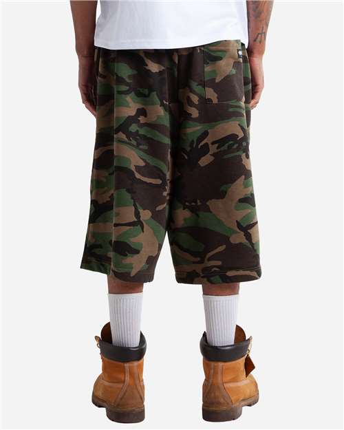 Shaka Wear Unisex Baggy Fleece Shorts