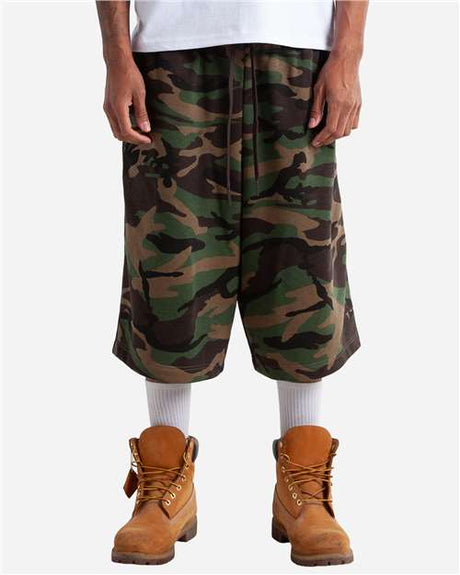 Shaka Wear Unisex Baggy Fleece Shorts