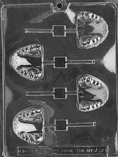 Teeth Lolly Chocolate Mold - LPJ050