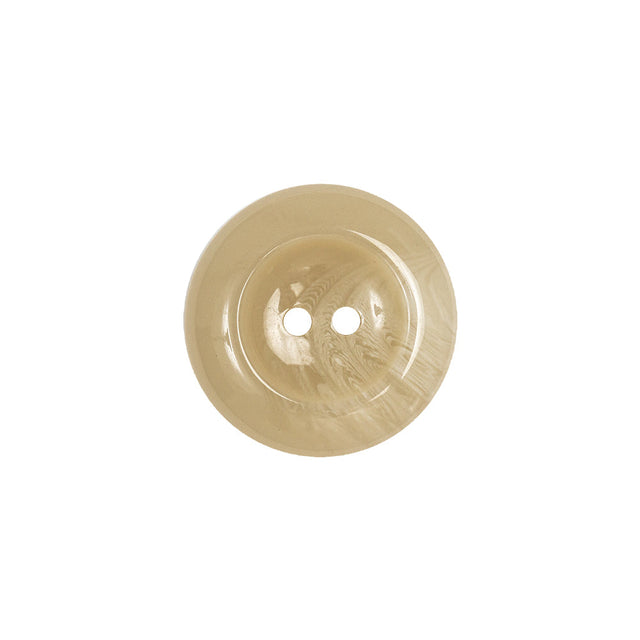 Cocoon Marbled 2-Hole Tire-Shaped Rim Plastic Button - 28L/18mm