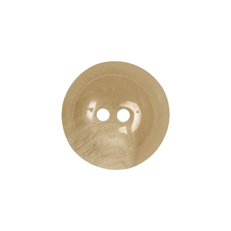 Cocoon Marbled 2-Hole Tire-Shaped Rim Plastic Button - 33L/21mm