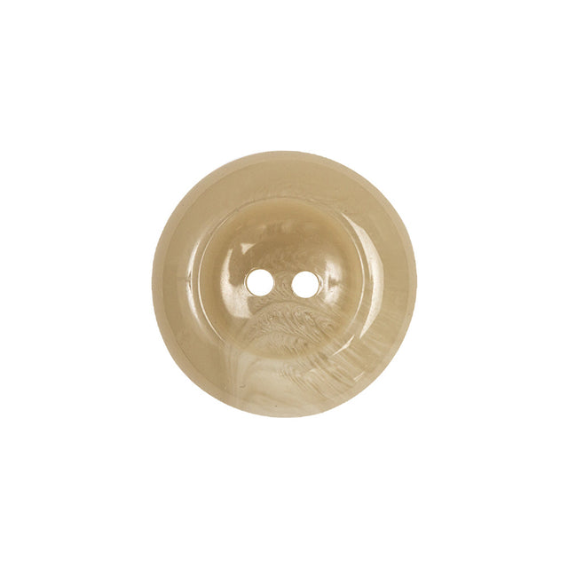 Cocoon Marbled 2-Hole Tire-Shaped Rim Plastic Button - 33L/21mm