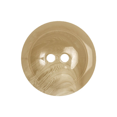 Cocoon Marbled 2-Hole Tire-Shaped Rim Plastic Button - 40L/25.5mm
