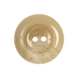 Cocoon Marbled 2-Hole Tire-Shaped Rim Plastic Button - 40L/25.5mm