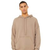 Bella + Canvas® Unisex Raw Seam Hooded Sweatshirt