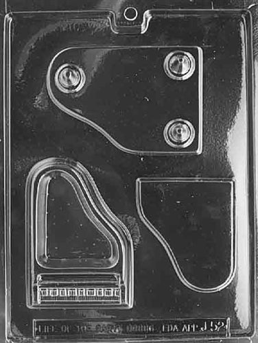 Piano Pour Box With Legs Chocolate Mold - LPJ052