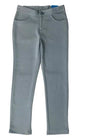 Girl's Grey Stretch School Uniform Pants - Grey, Stretch School Uniform Pants, Sizes 4/5-16 (1 Pair)