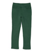 Girl's Hunter Green Stretch School Uniform Pants - Hunter Green, Stretch, Adjustable Waist, Sizes 4/5-16 (1 Pair)