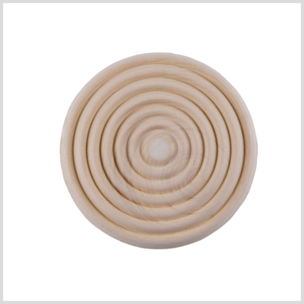 Natural Wood Button - 48L/30.5mm