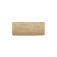 Natural Rod-Style Wood Toggle with Silver Metal Shank Back - 33L/21mm