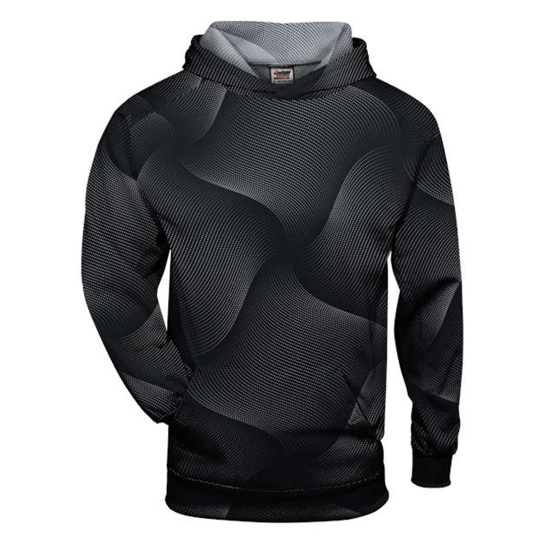 Youth Warp Hooded Long Sleeve T-Shirt