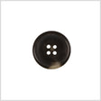 Brown Horn Button - 28L/18mm