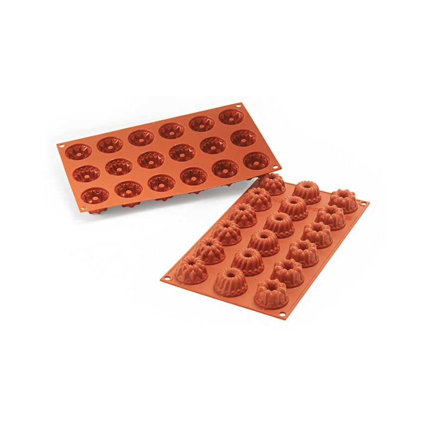 Silikomart Silicone Mold, Fantasy 18 Cavities