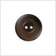 Plastic 2-Hole Button - 32L/20mm - Dark Brown Ombre