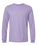 BELLA + CANVAS® Heather CVC Crewneck Long Sleeve Tee