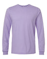 BELLA + CANVAS® Heather CVC Crewneck Long Sleeve Tee