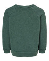 BELLA + CANVAS® Toddler Sponge Fleece Raglan Sweatshirt