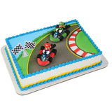 Super Mario Mario Kart Cake Kit Topper 4 Piece Set