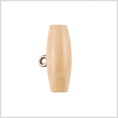 Wood Toggle Button - 44L/28mm - Light Natural