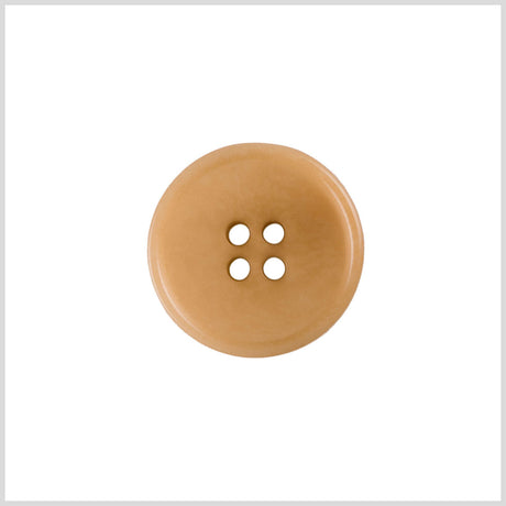 Beige Plastic Button - 34L/21.5mm