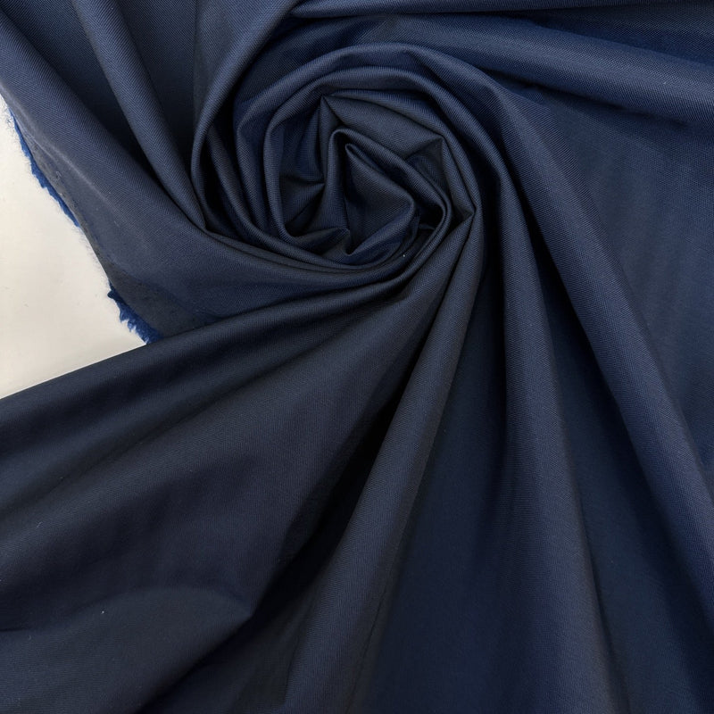 Virgin Wool Woven Blue-Black