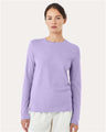 BELLA + CANVAS® Women Jersey Crewneck Long Sleeve T-Shirt