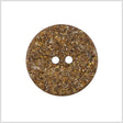 Gold Brown Textured Plastic Button - 44L/28mm